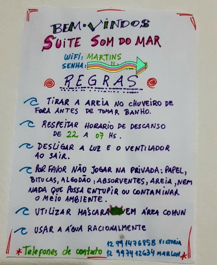 Suite Som Do Mar Da Vermelha Do Centro Ubatuba Exterior photo